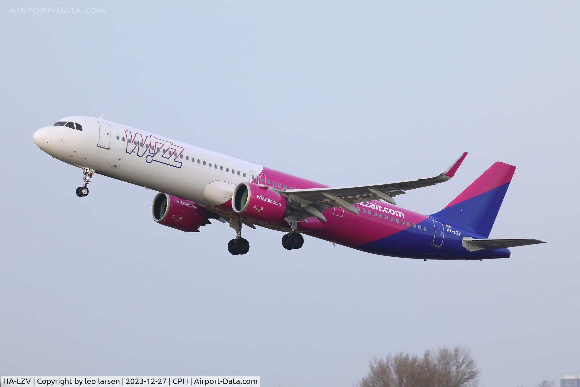 HA-LZV, 2022 Airbus A321-271NX C/N 10922, Copenhagen 27.12.2023