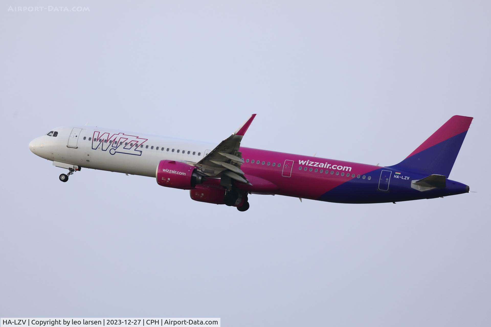 HA-LZV, 2022 Airbus A321-271NX C/N 10922, Copenhagen 27.12.2023