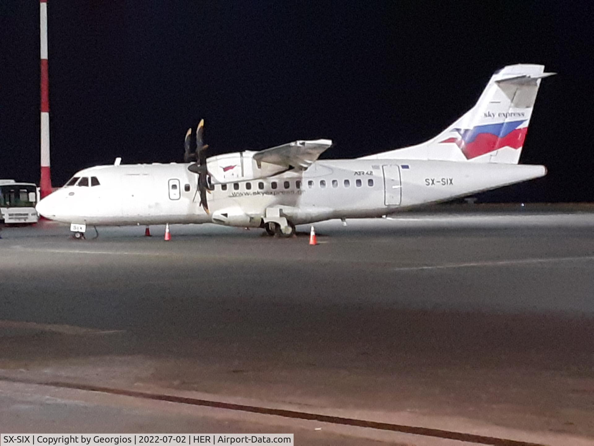 SX-SIX, 1997 ATR 42-512 C/N 544, Heraklion Airport