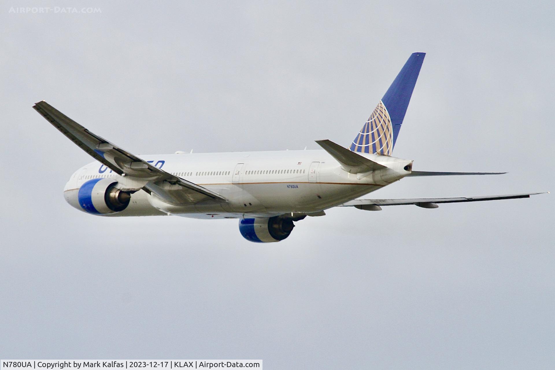N780UA, 1996 Boeing 777-222 C/N 26944, B772 United Airlines Boeing 777-222 N780UA UAL1635 LAX-ORD