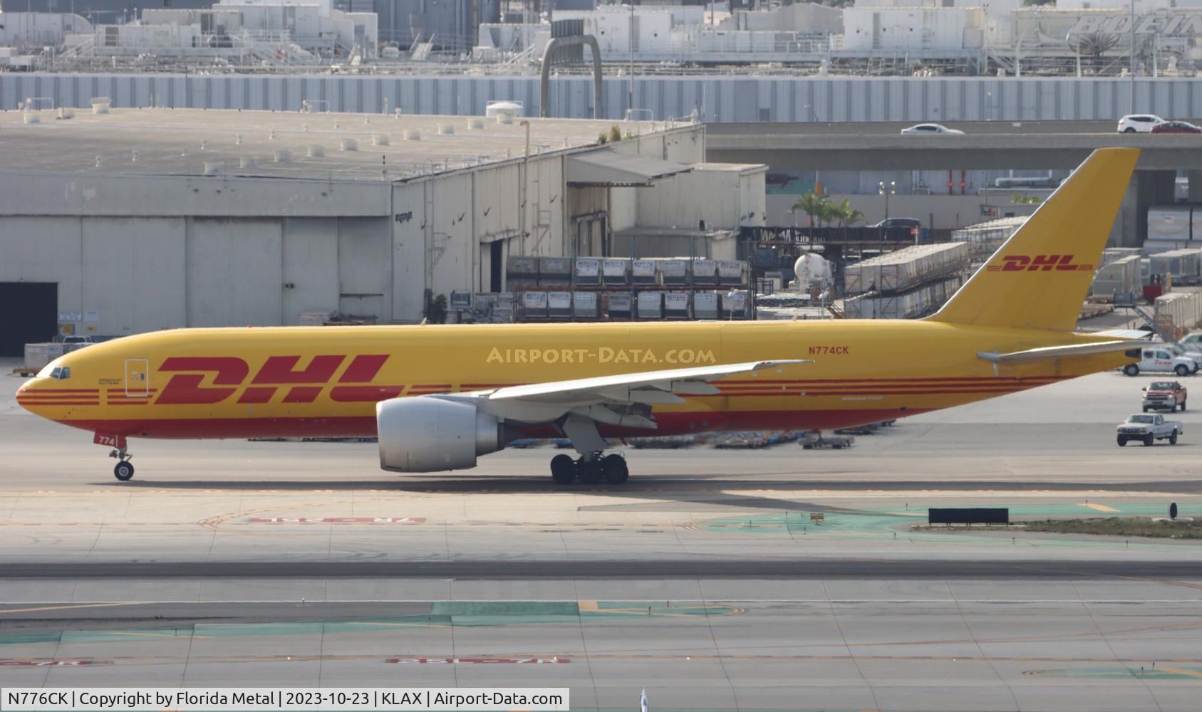 N776CK, Boeing 777-FBL C/N 66815, DHL/CKS 777F zx LAX-SYD