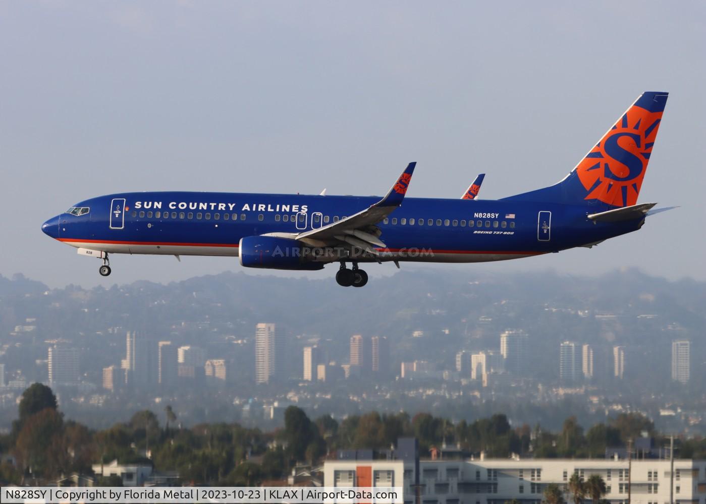 N828SY, 2006 Boeing 737-8F2 C/N 34413, SCX 738 zx KMSP-LAX