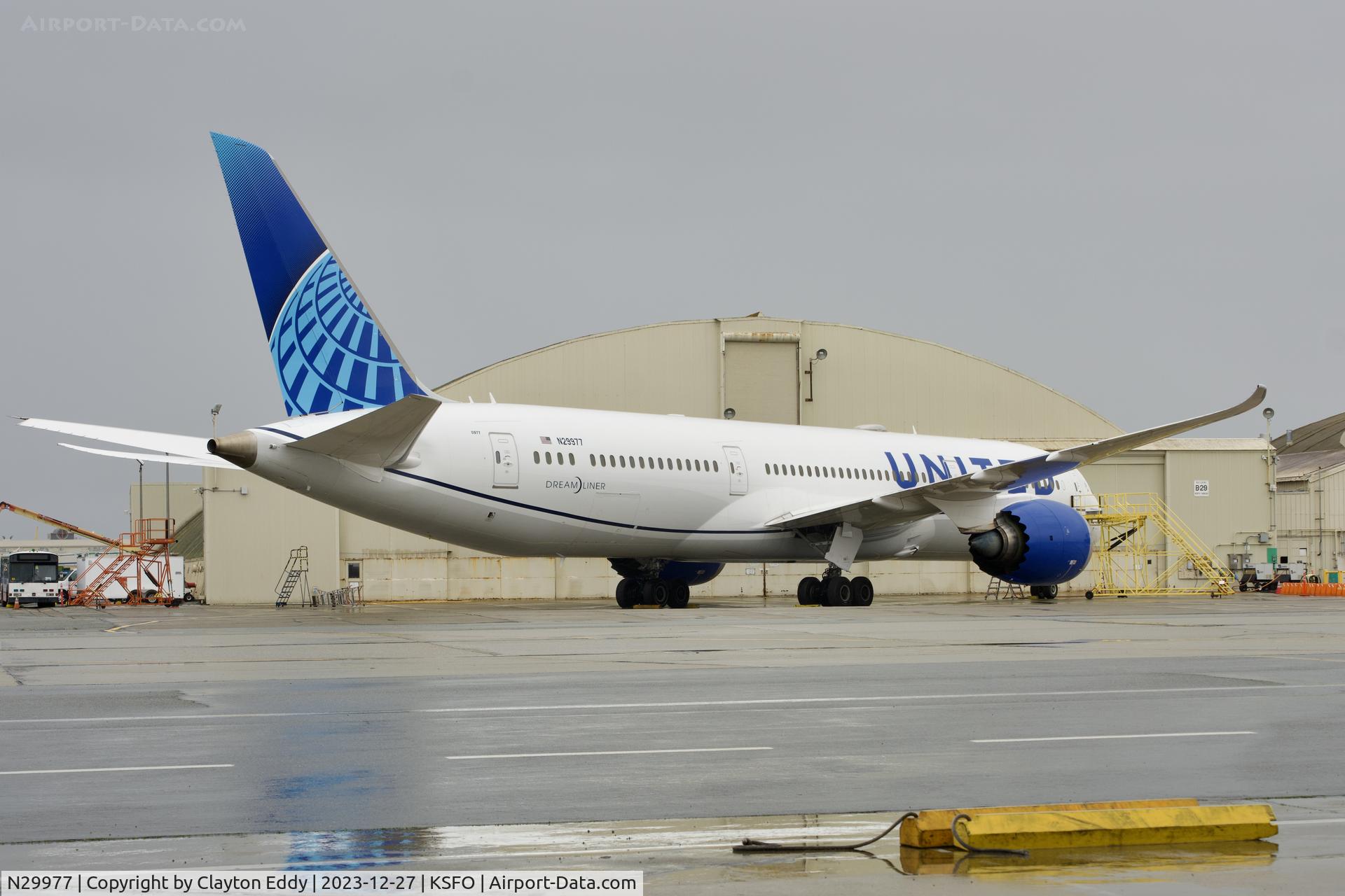 N29977, 2020 Boeing 787-9 Dreamliner Dreamliner C/N 66136, SFO 2023.