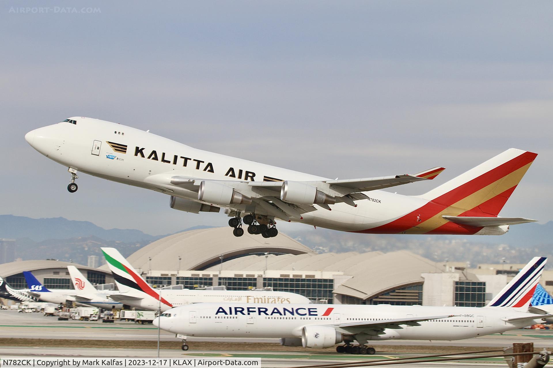 N782CK, 2009 Boeing 747-4HQF C/N 37304, B744 Kalitta Air Boeing 747-400 N782CK CKS611 LAX-CVG