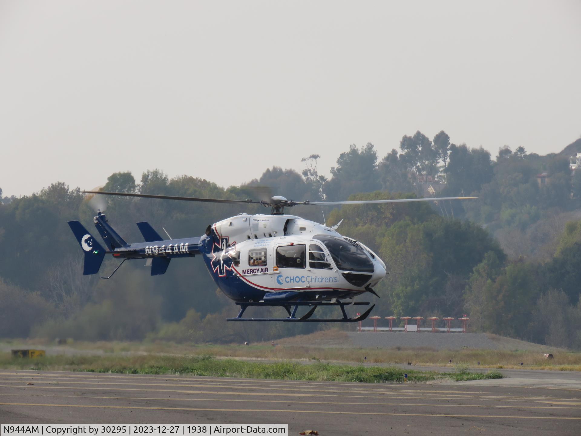 N944AM, 2004 Eurocopter-Kawasaki EC-145 (BK-117C-2) C/N 9044, Air Taxiing