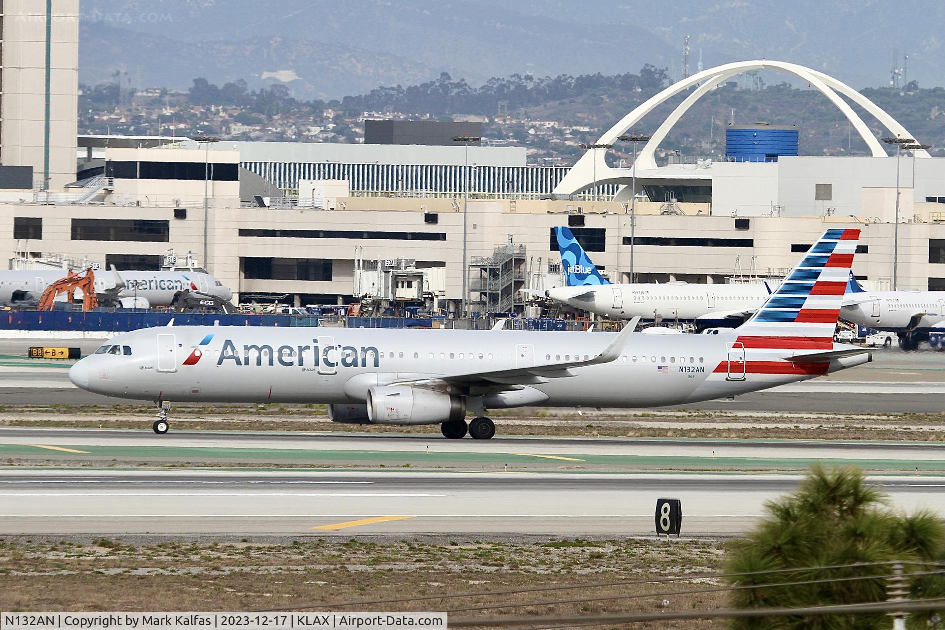 N132AN, 2015 Airbus A321-231 C/N 6473, A321 American Airlines Airbus A321 AAL 244 MIA-LAX