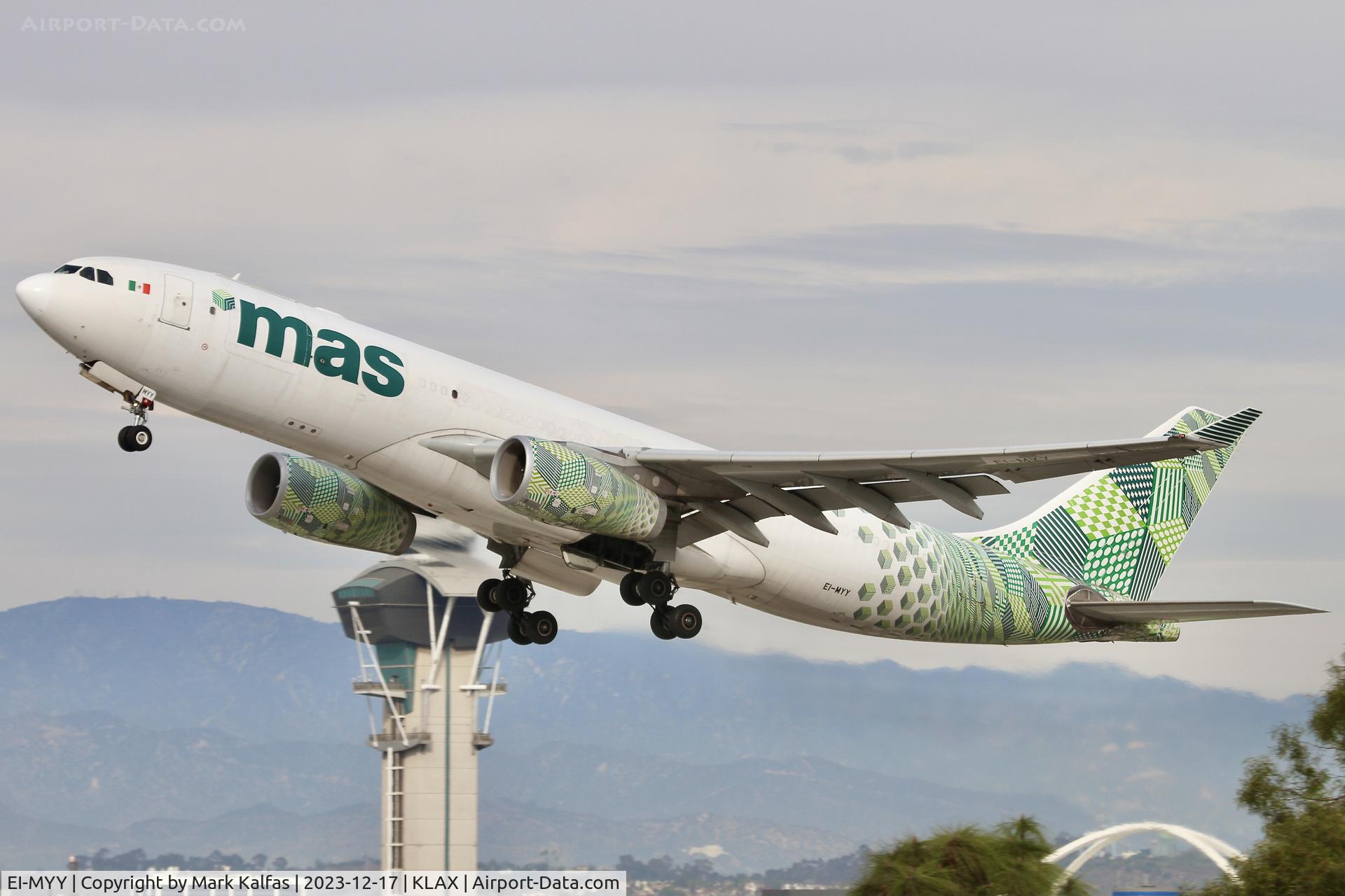 EI-MYY, 2007 Airbus A330-243P2F C/N 868, A332 MAS Airbus A330-200 EI-MYY MAA6811 LAX-GDL