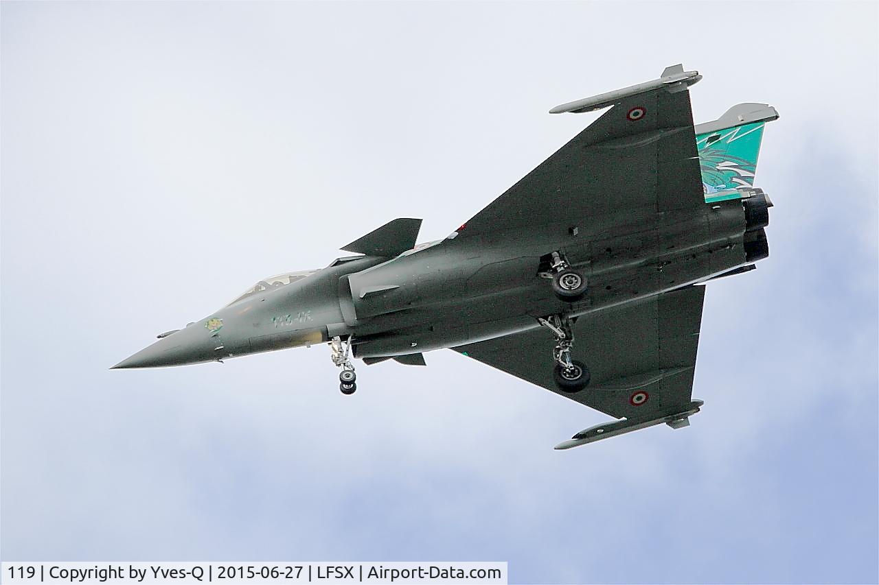 119, 2010 Dassault Rafale C C/N 119, Dassault Rafale C (113-IX), On display, Luxeuil-St Sauveur Air Base 116 (LFSX)