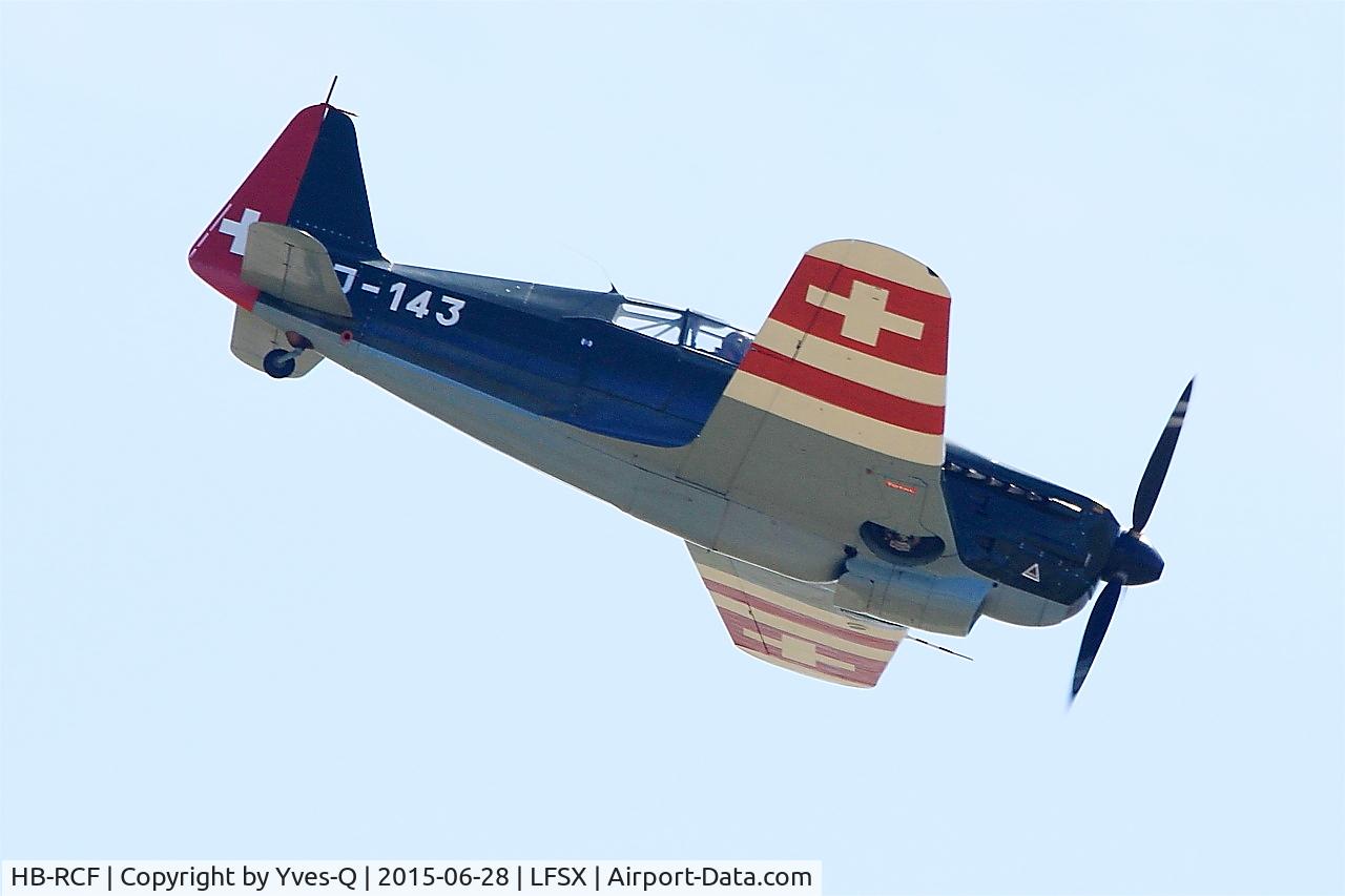 HB-RCF, 1942 Morane-Saulnier D-3801 (MS-412) C/N 194, Morane-Saulnier D-3801, On display, Luxeuil-Saint Sauveur Air Base 116 (LFSX)