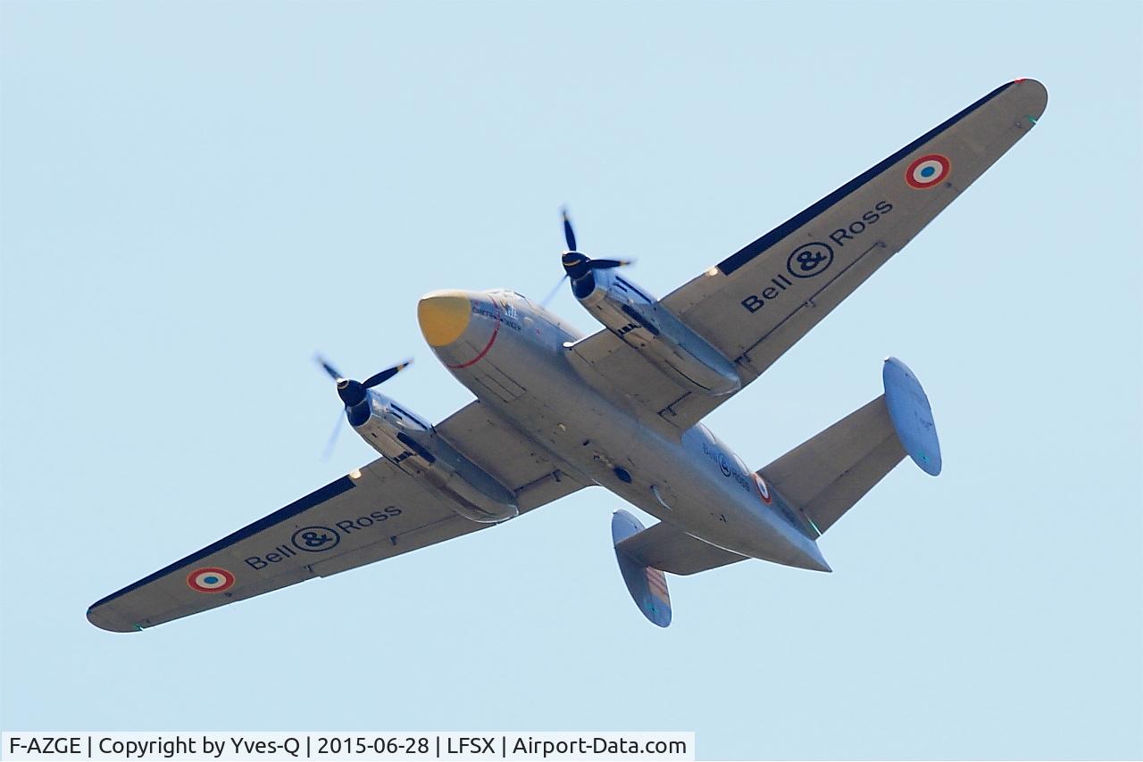 F-AZGE, 1951 Dassault MD-312 Flamant C/N 158, Dassault MD-312 Flamant, On display, Luxeuil-St Sauveur Air Base 116(LFSX)