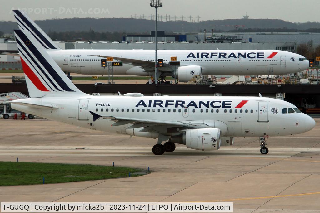 F-GUGQ, 2006 Airbus A318-111 C/N 2972, Taxiing
