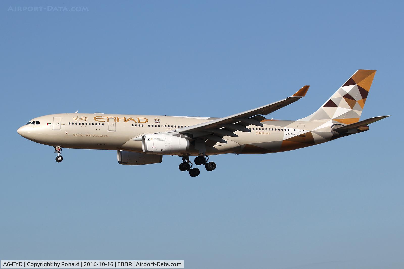 A6-EYD, 2005 Airbus A330-243 C/N 658, at bru