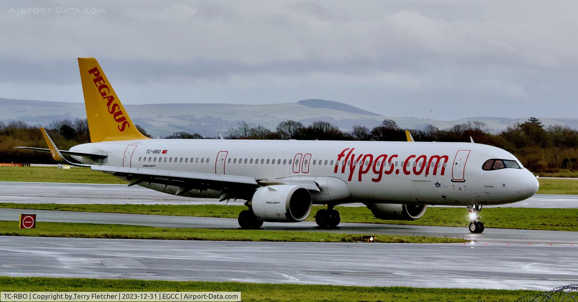 TC-RBO, 2022 Airbus A321-251NX C/N 10814, At Manchester
