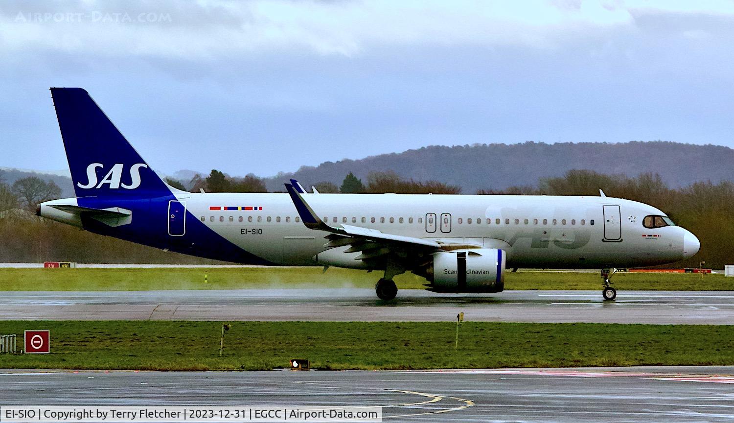 EI-SIO, 2022 Airbus A320-251N C/N 10813, At Manchester