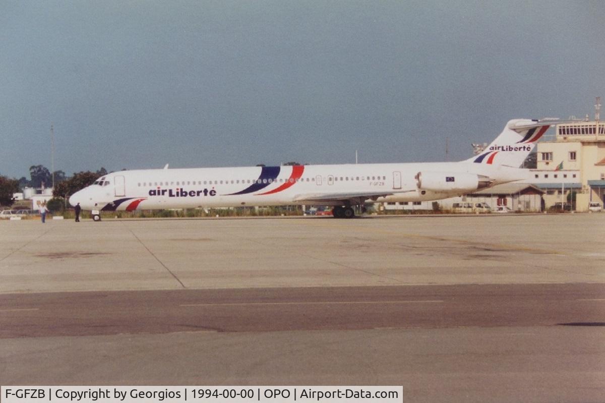 F-GFZB, 1988 McDonnell Douglas MD-83 (DC-9-83) C/N 49707, Porto Airport 1994