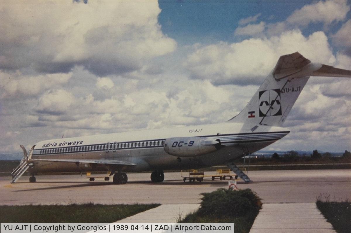 YU-AJT, 1976 Douglas DC-9-51 C/N 47697, Zadar Airport