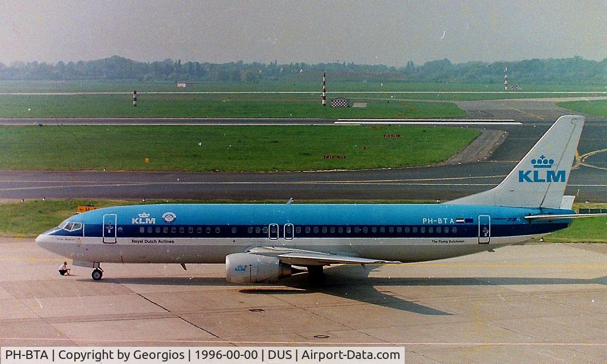 PH-BTA, 1991 Boeing 737-406 C/N 25412, Düsseldorf Airport 1996