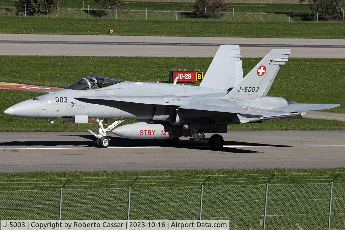 J-5003, 1997 McDonnell Douglas F/A-18C Hornet C/N 1319, AXALP Airshow 2023