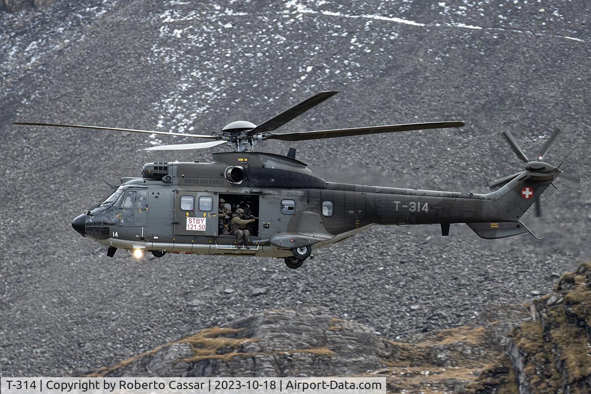 T-314, 1991 Aerospatiale TH89 Super Puma (AS-332M1) C/N 2328, AXALP Airshow 2023