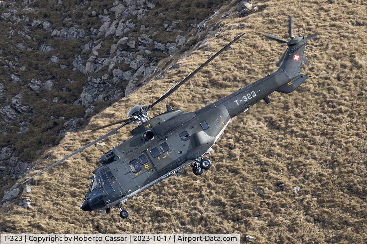 T-323, Aerospatiale TH89 Super Puma (AS-332M1) C/N 2360, AXALP Airshow 2023