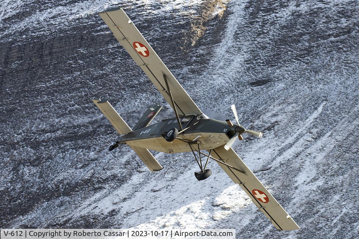 V-612, Pilatus PC-6/B2-H2M Turbo Porter C/N 624, AXALP Airshow 2023