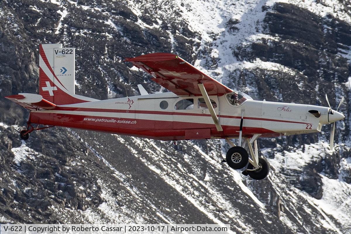 V-622, Pilatus PC-6/B2-H2M Turbo Porter C/N 648, AXALP Airshow 2023