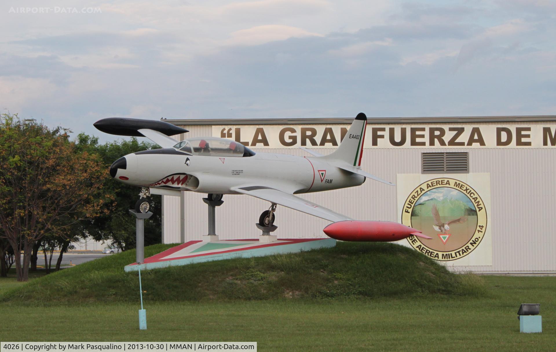 4026, 1951 Lockheed T-33A C/N 580-XXXX, Lockheed T-33