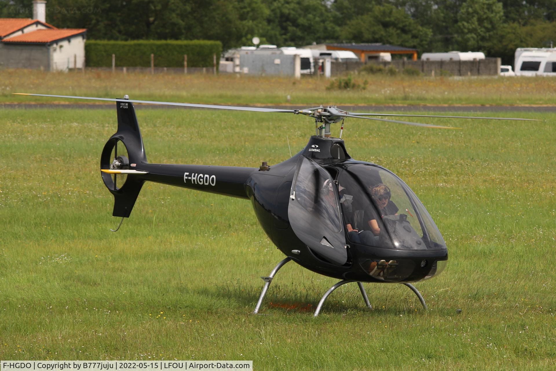 F-HGDO, 2021 Guimbal Cabri G2 C/N 1249, at Helico 2022 Cholet