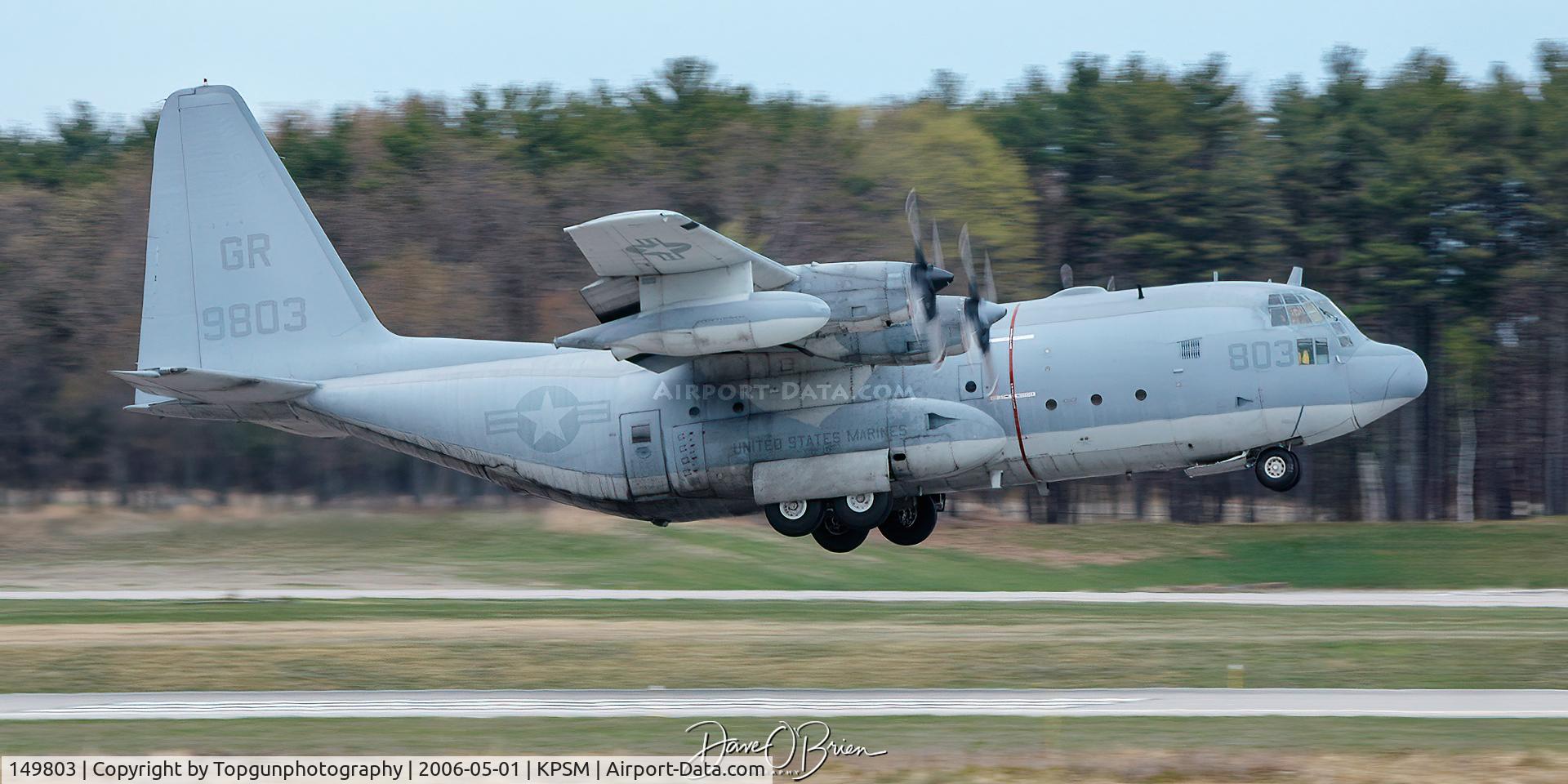 149803, 1962 Lockheed KC-130F Hercules C/N 282-3694, VR-62 out of NAS Brunswick working RW16 at PSM