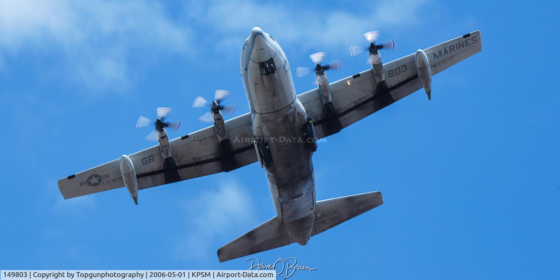 149803, 1962 Lockheed KC-130F Hercules C/N 282-3694, GOLF ROMEO 03 off of RW16