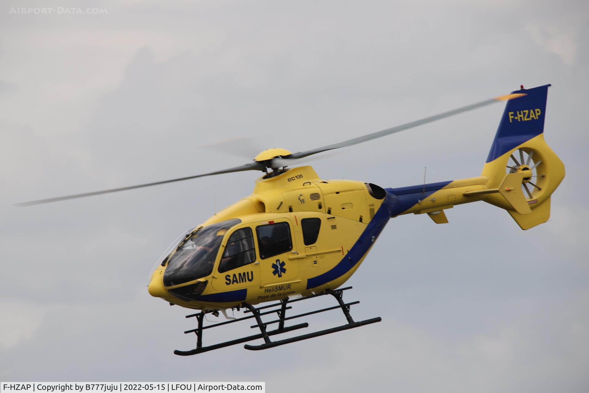 F-HZAP, Eurocopter EC-135P-2+ C/N 0583, at Helico 2022 Cholet