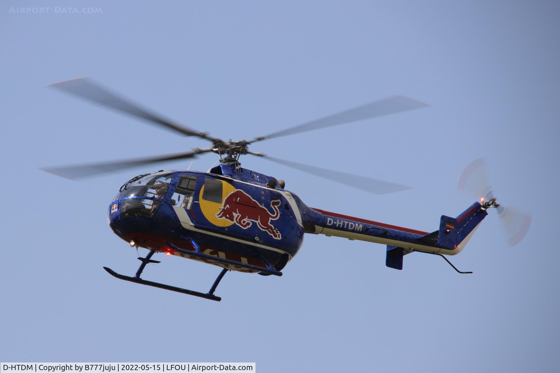 D-HTDM, MBB Bo-105CB-4 C/N S-140, at Helico 2022 Cholet