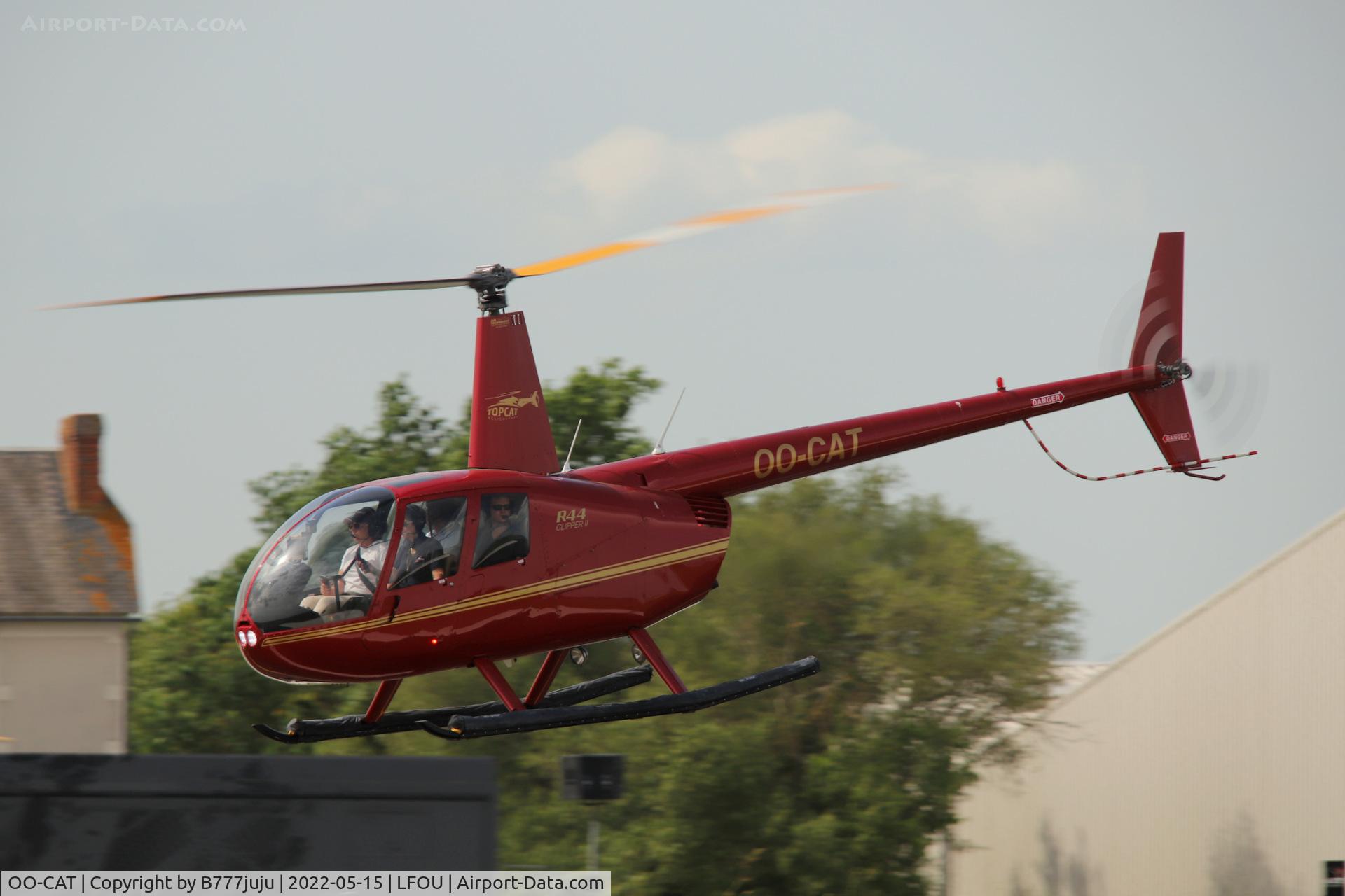 OO-CAT, 2005 Robinson R44 Clipper II C/N 10907, at Helico 2022 Cholet