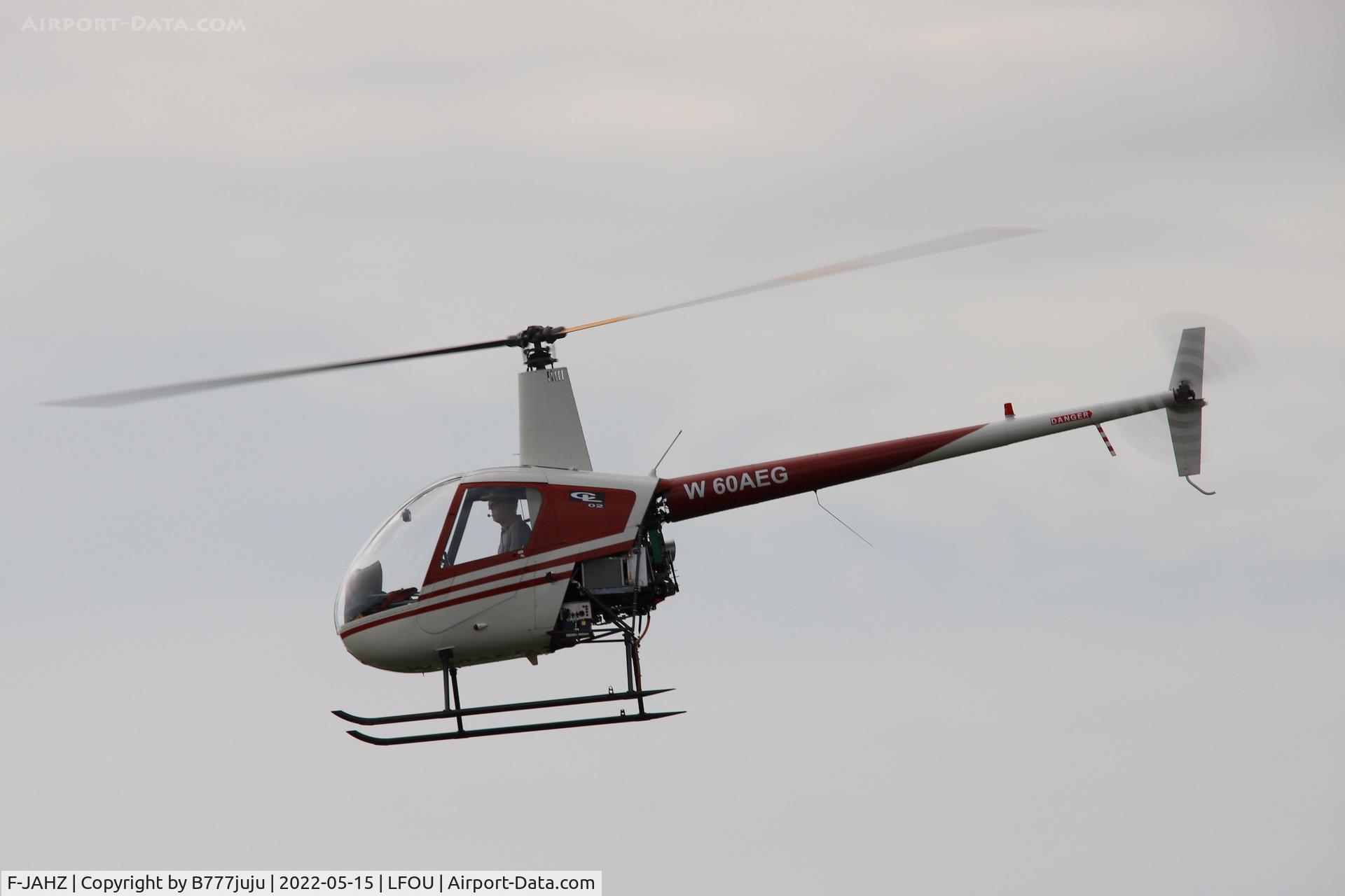 F-JAHZ, Claude Lescure CL02 C/N Not found 60AEG, ex R22 with RR T312-04 APU from Panavia Tornado to reduce weigth for max allowed Light Weigth Rotorcarft categorie