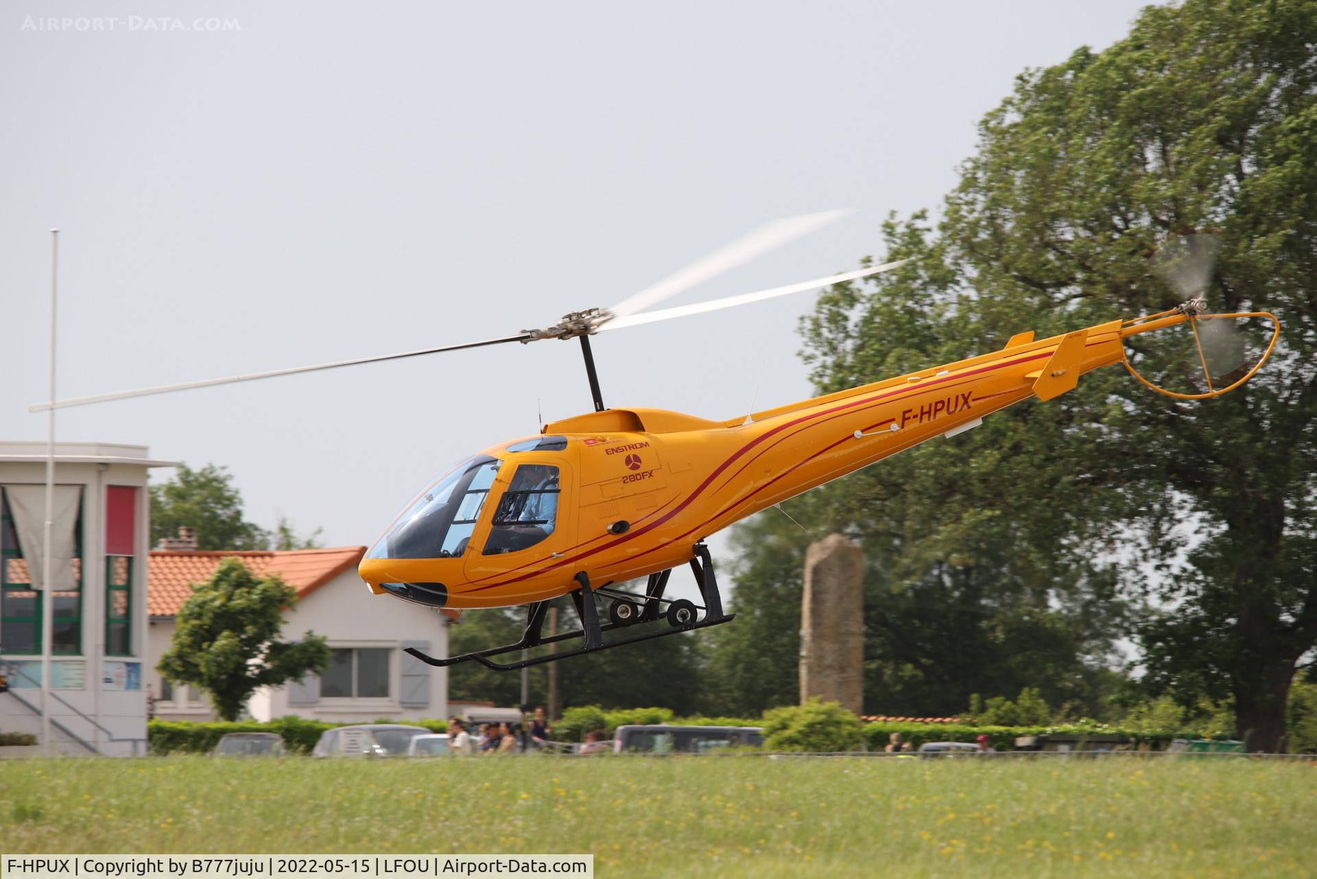 F-HPUX, 2019 Enstrom 280FX Shark Shark C/N 2167, at Helico 2022 Cholet