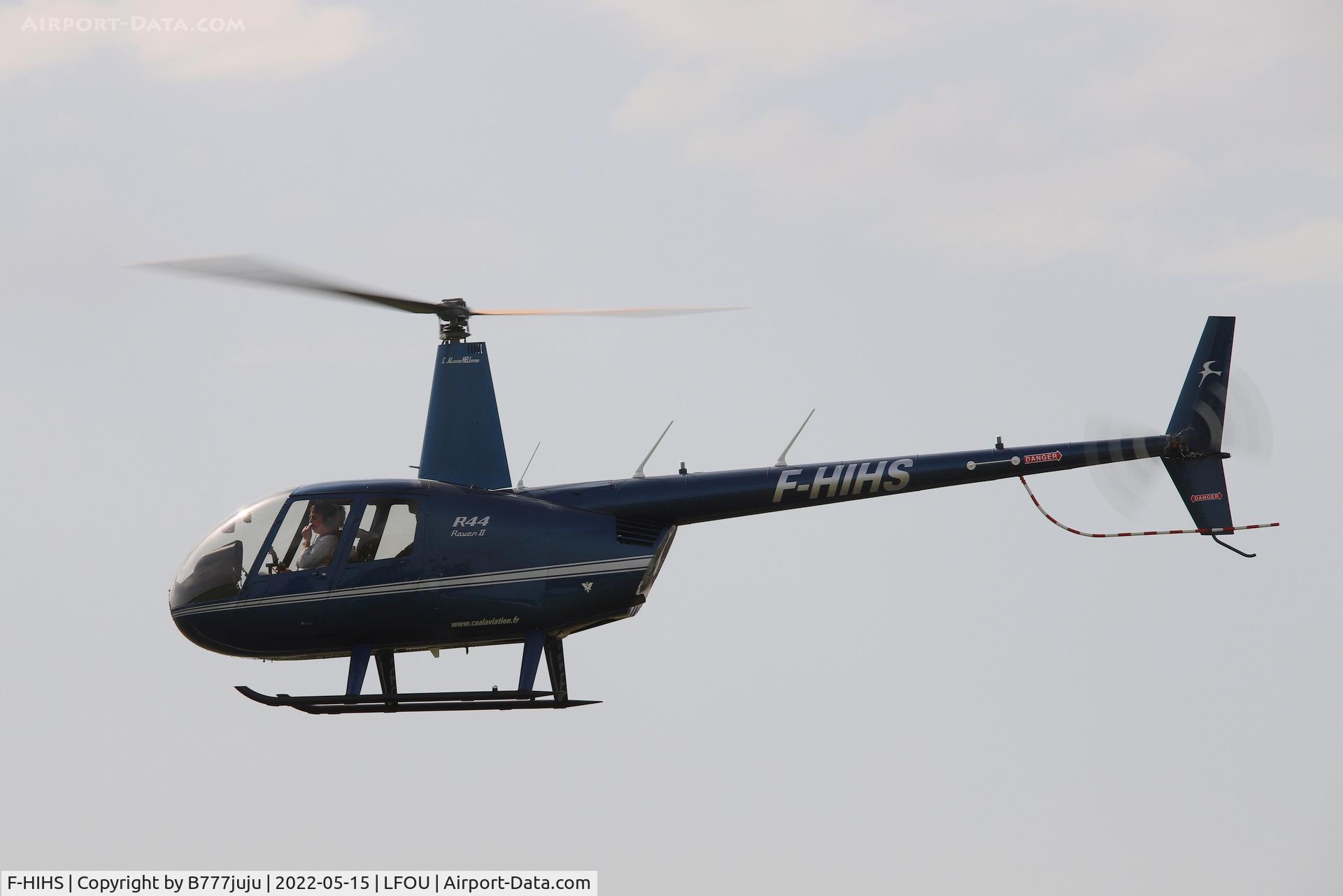 F-HIHS, Robinson R44  Raven II C/N 14397, at Helico 2022 Cholet