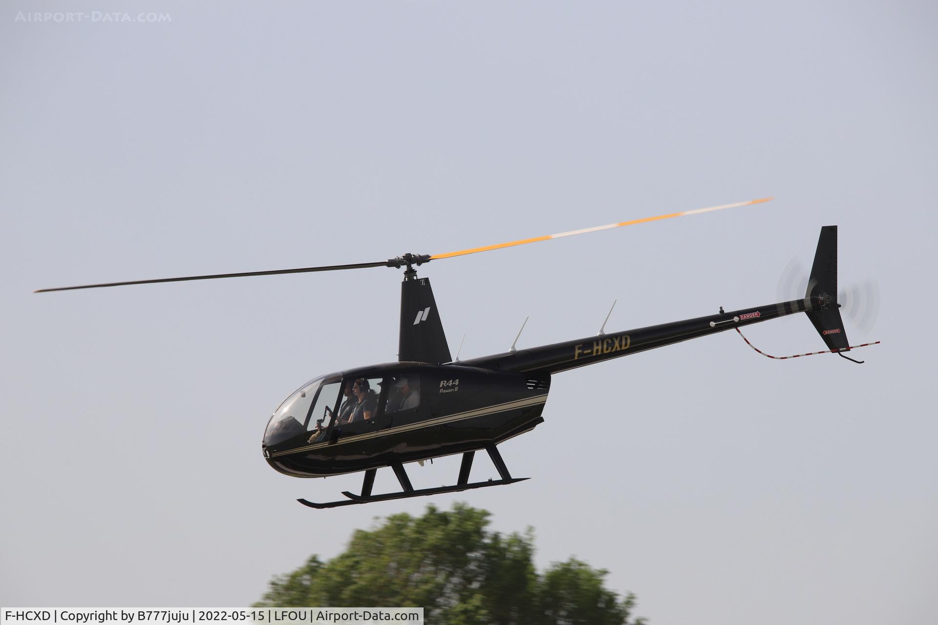 F-HCXD, Robinson R44 Raven II C/N 10436, at Helico 2022 Cholet