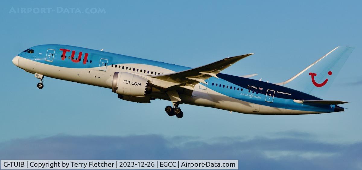 G-TUIB, 2013 Boeing 787-8 Dreamliner C/N 34423, At Manchester