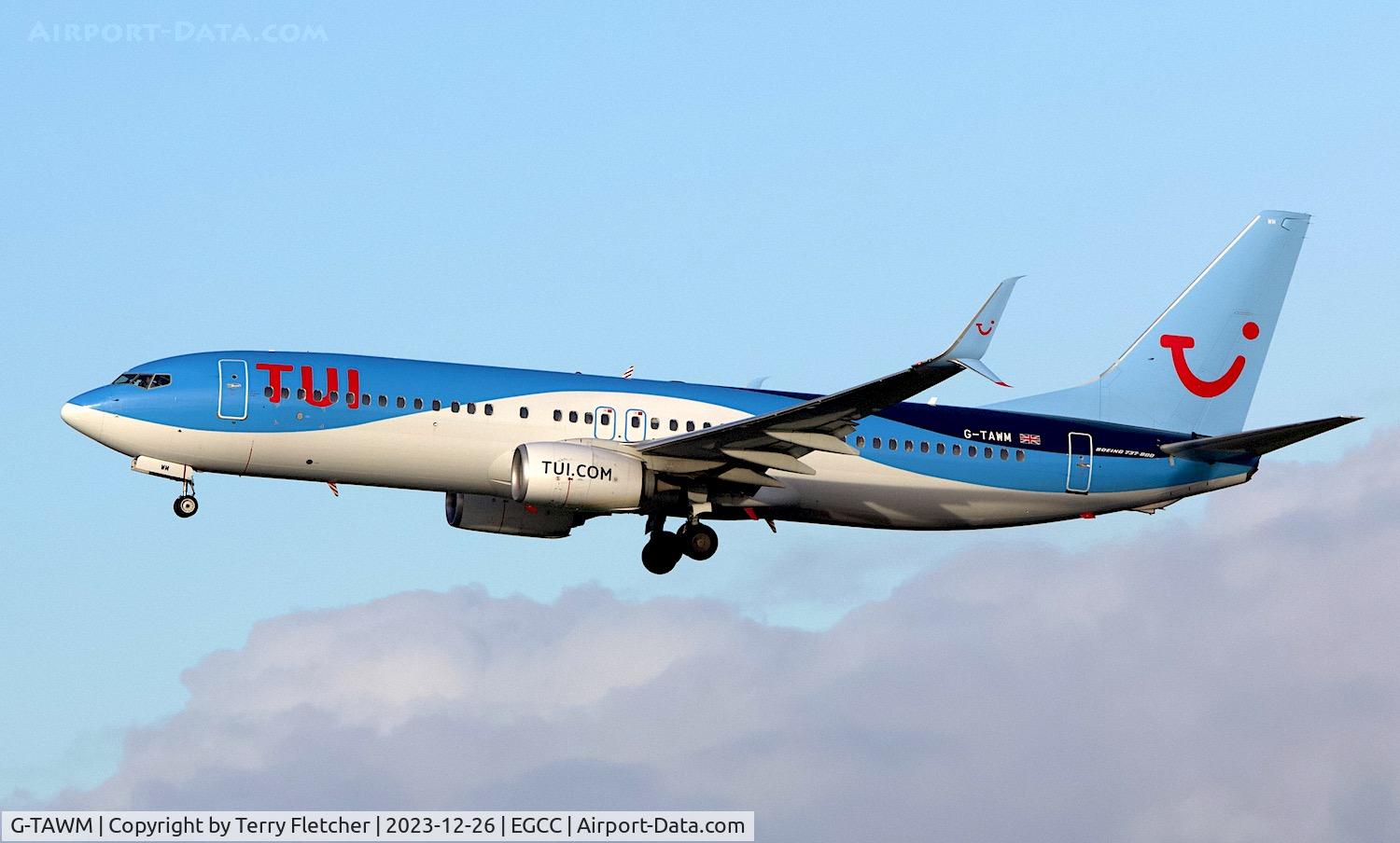 G-TAWM, 2013 Boeing 737-8K5 C/N 37249, At Manchester