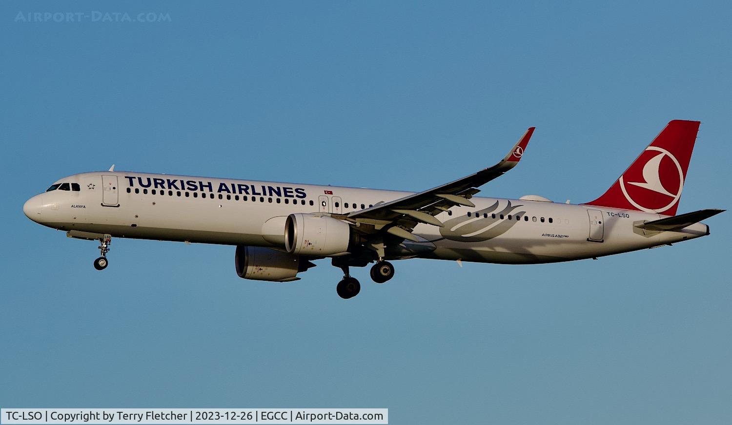 TC-LSO, 2019 Airbus A321-271NX C/N 9095, At Manchester