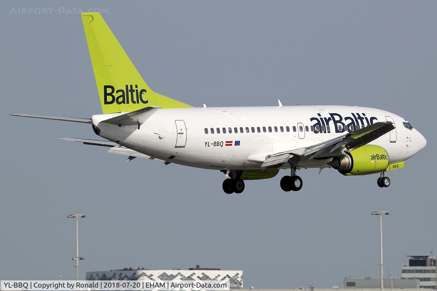 YL-BBQ, 1992 Boeing 737-522 C/N 26691, at spl