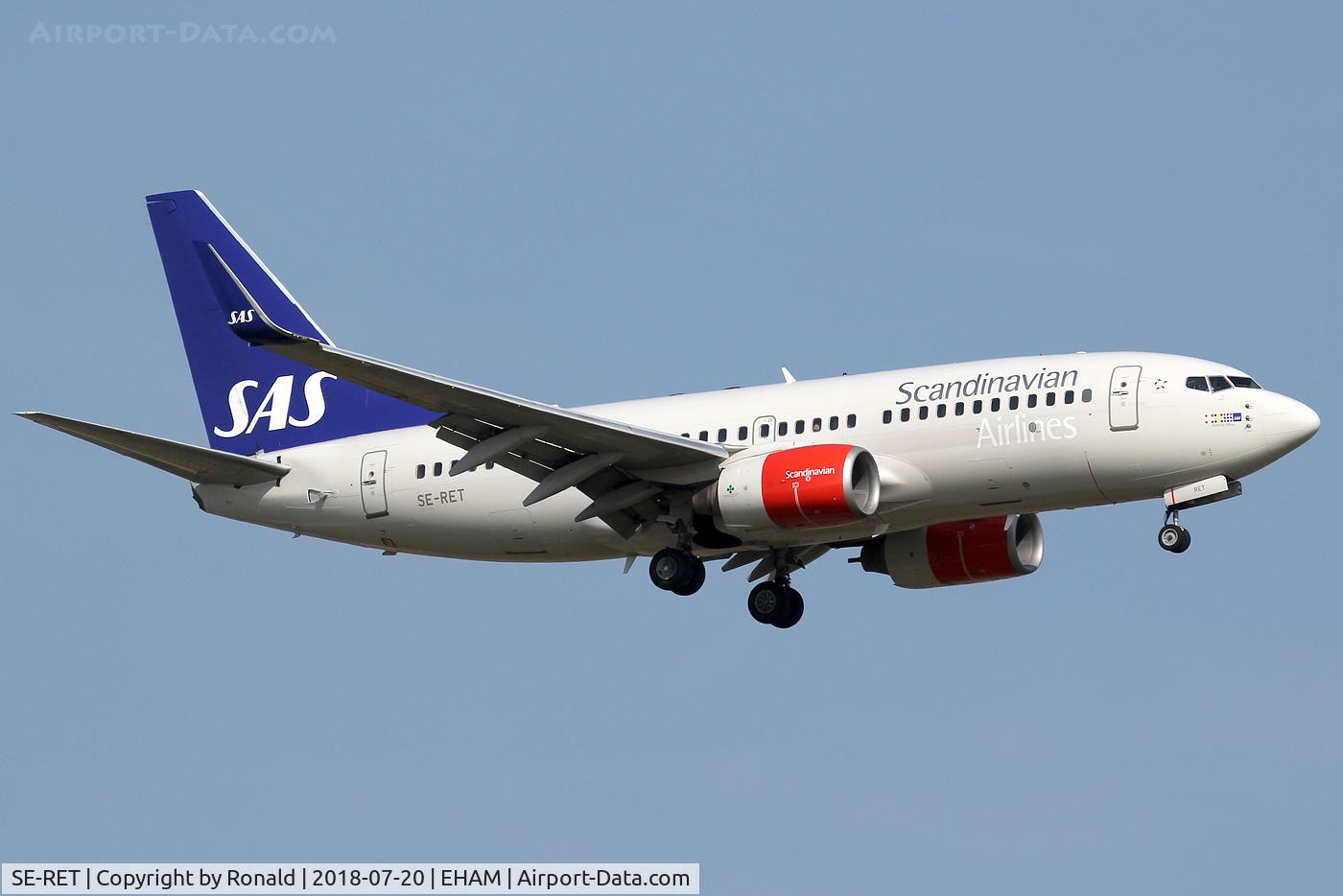 SE-RET, 2002 Boeing 737-76N C/N 32734, at spl
