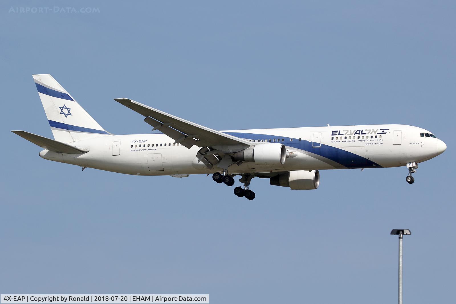 4X-EAP, 1990 Boeing 767-3Y0 C/N 24953, at spl