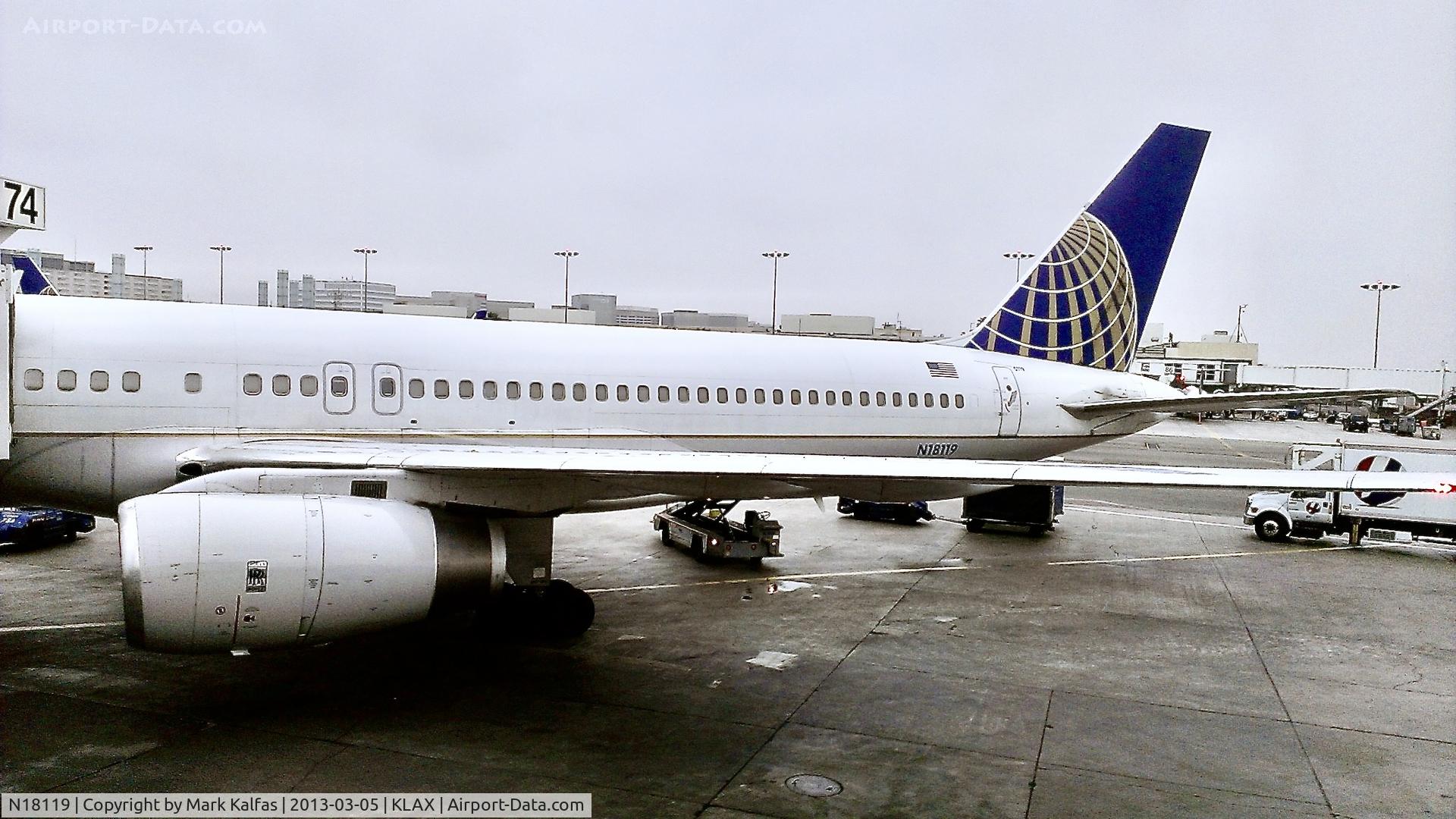 N18119, 1997 Boeing 757-224 C/N 27561, B752 United Airlines Boeing 757-224  N18119 UA1532 LAX-ORD