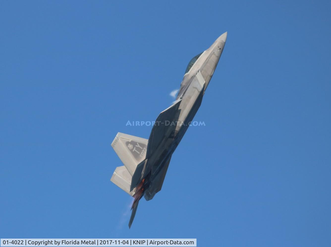 01-4022, 2001 Lockheed Martin F-22A Raptor C/N 645-4022, NAS JAX 2017 zx
