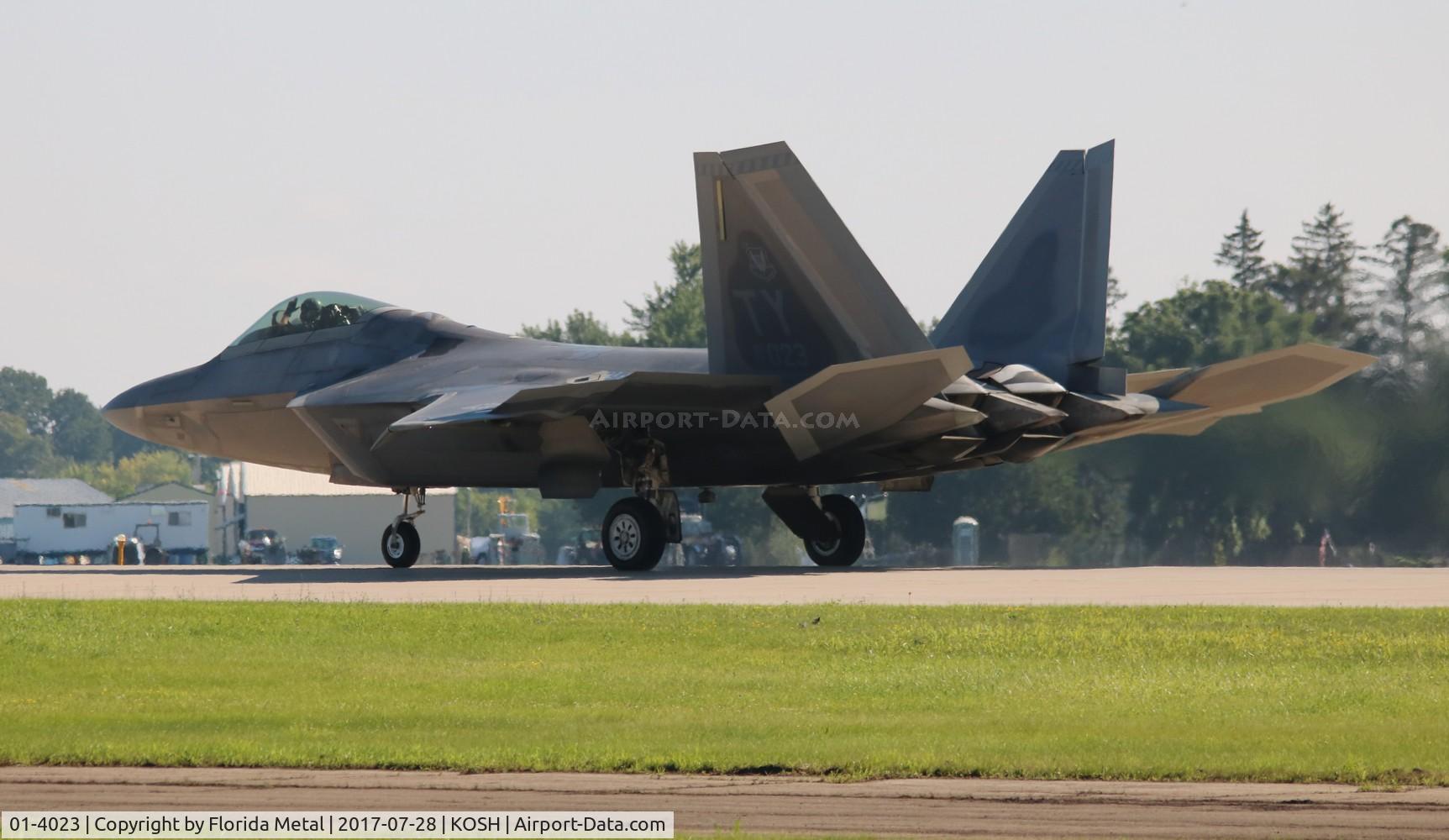 01-4023, 2001 Lockheed Martin F-22A Raptor C/N 645-4023, F-22 zx
