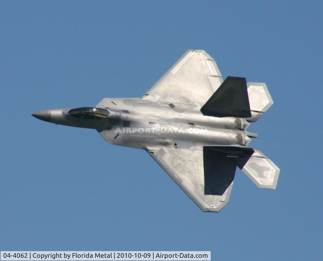 04-4062, 2004 Lockheed Martin F-22A Raptor C/N 4062, Daytona 2010 zx