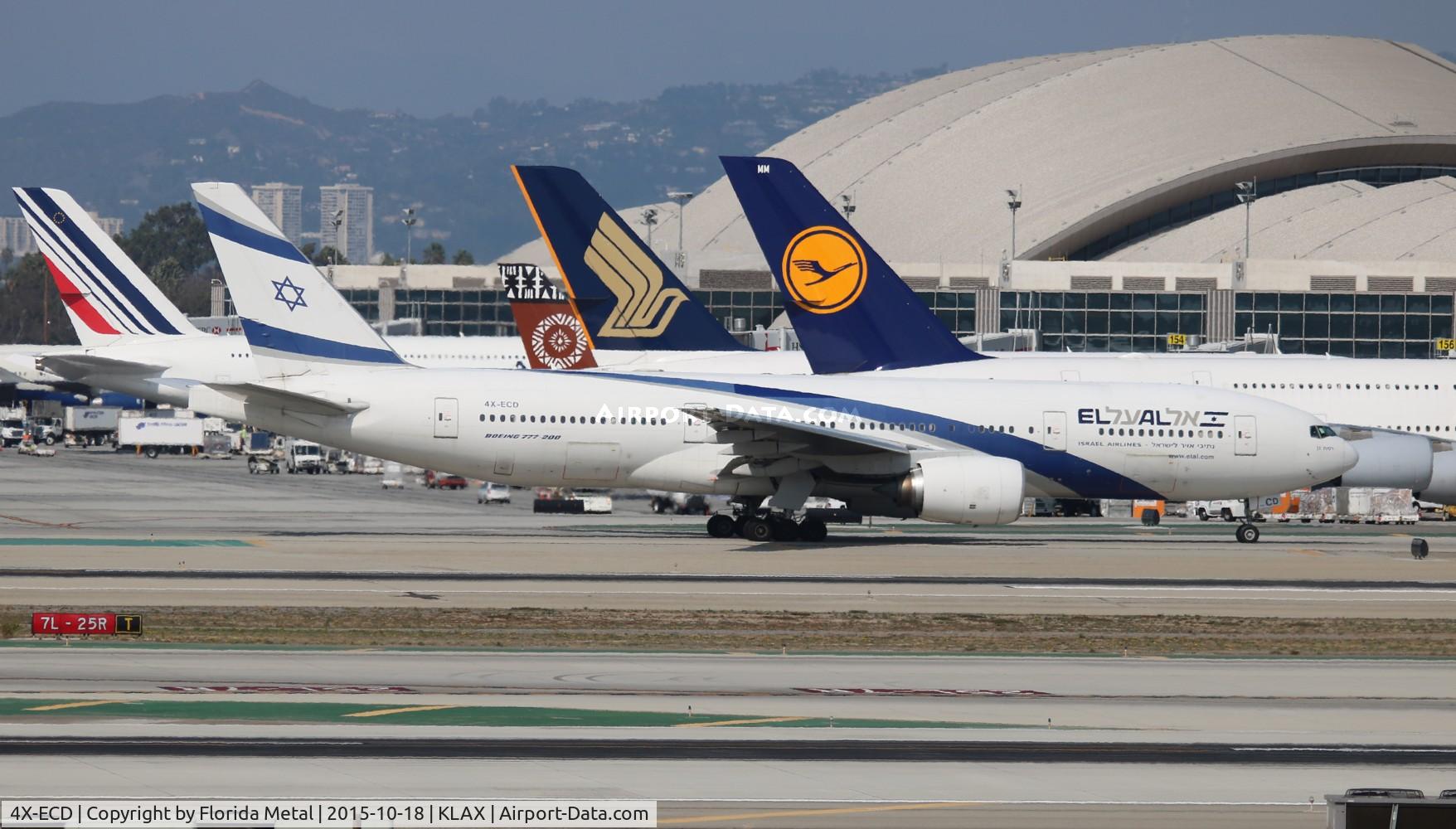 4X-ECD, 2002 Boeing 777-258/ER C/N 33169, ELY 772 zx LAX-TLV