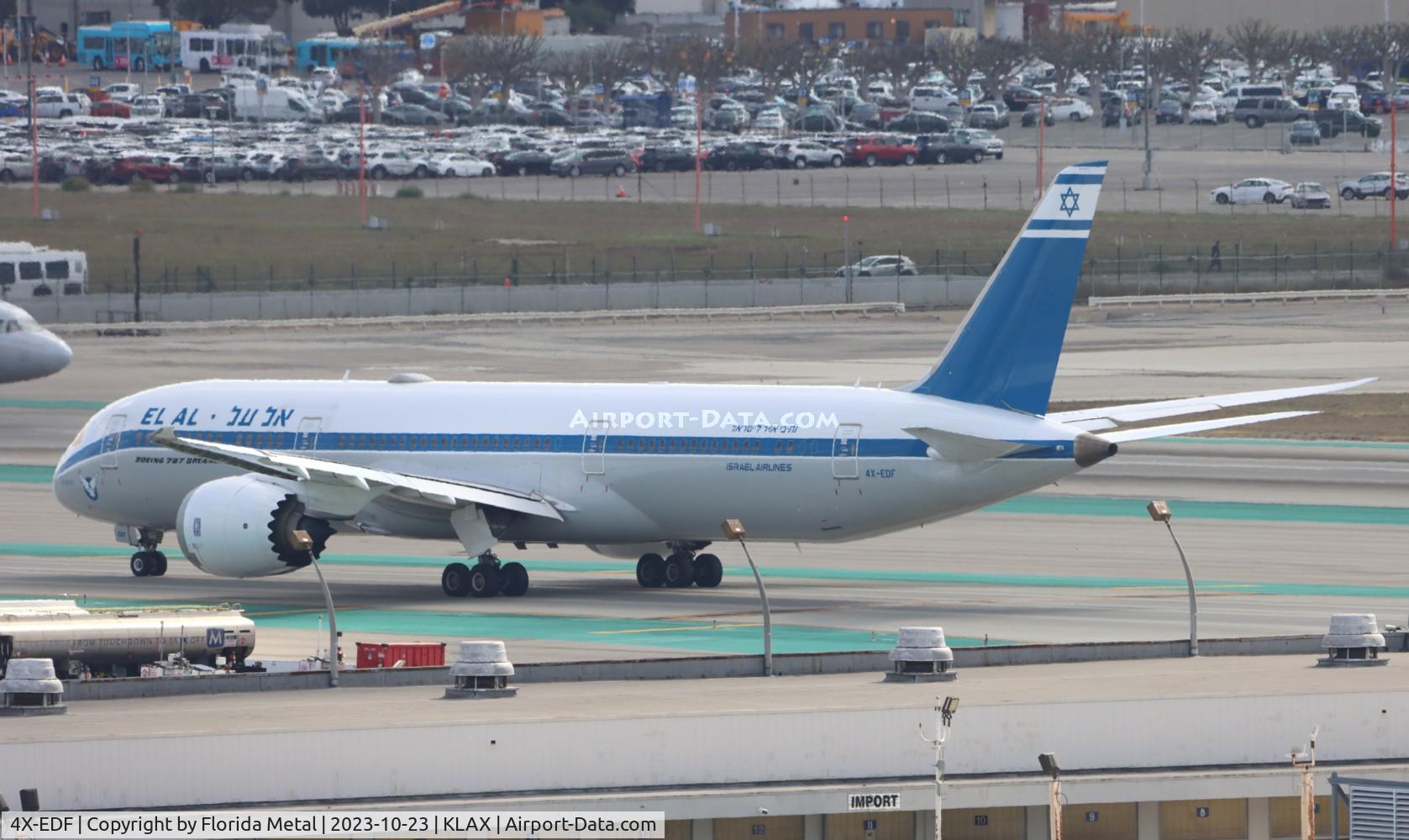 4X-EDF, 2018 Boeing 787-958 Dreamliner C/N 63394, ELY 789 zx LAX-TLV