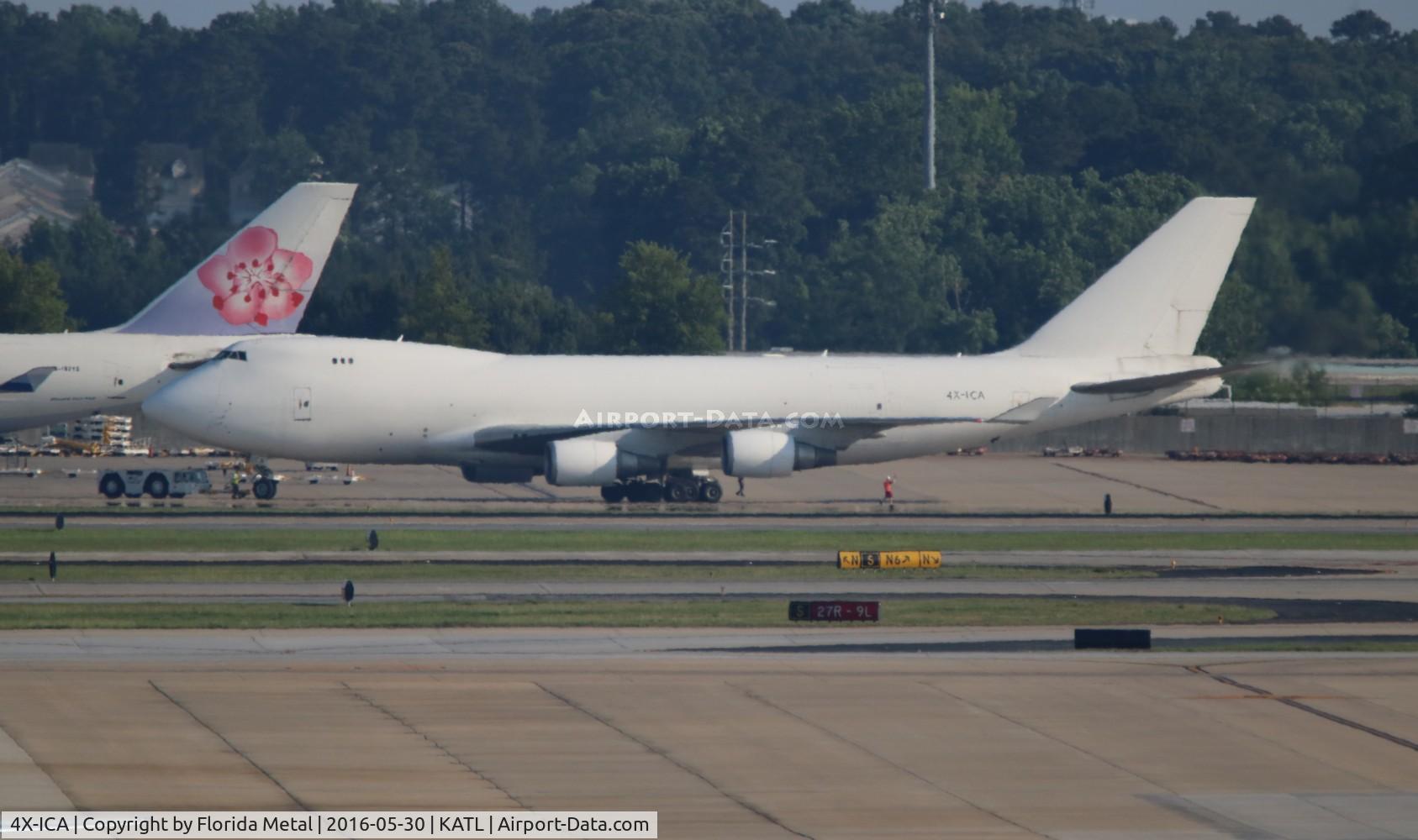 4X-ICA, 2001 Boeing 747-4EVF/ER/SCD C/N 35172, ELY Cargo 744F zx
